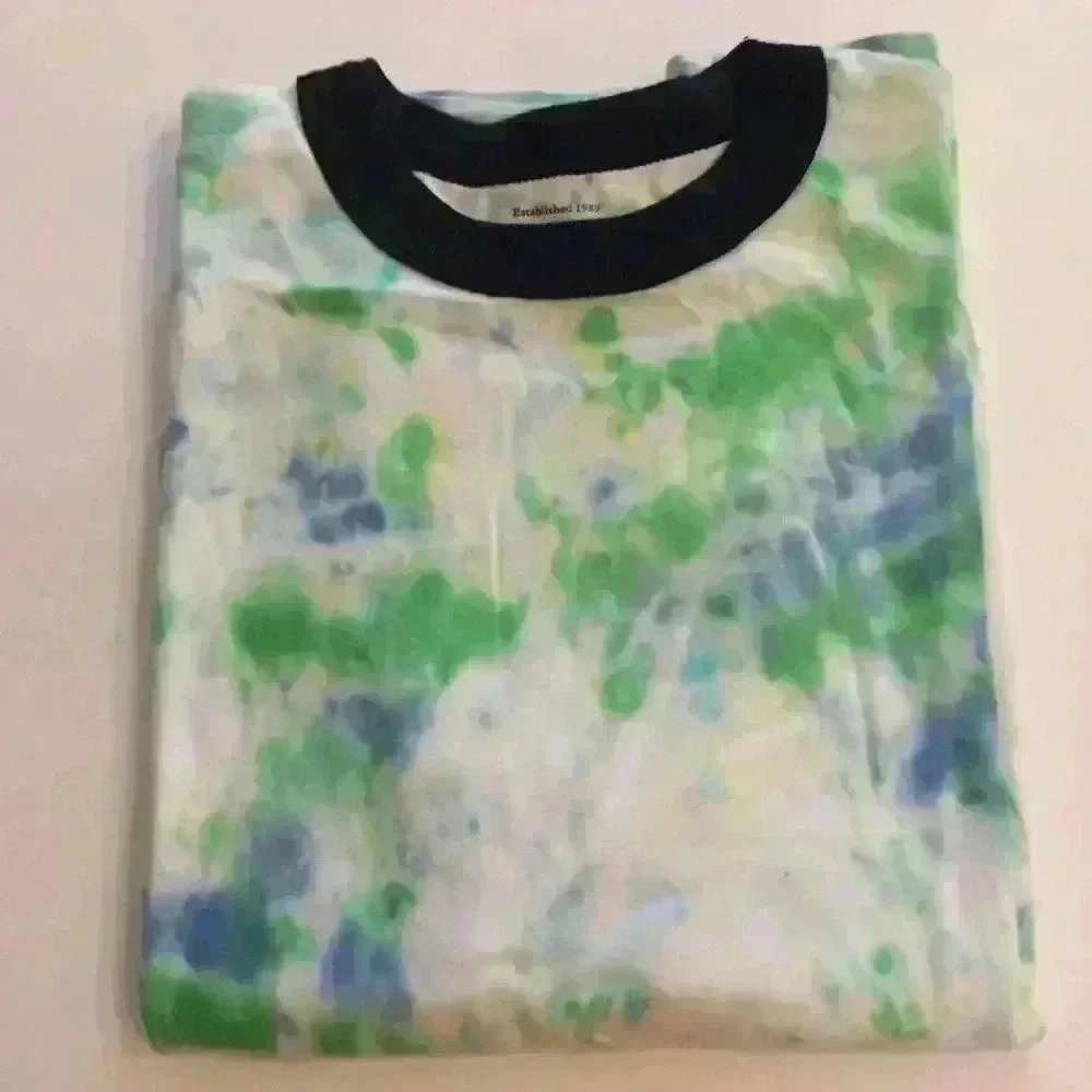 ⭐️New Hand tie dyed long sleeve T-shirt
